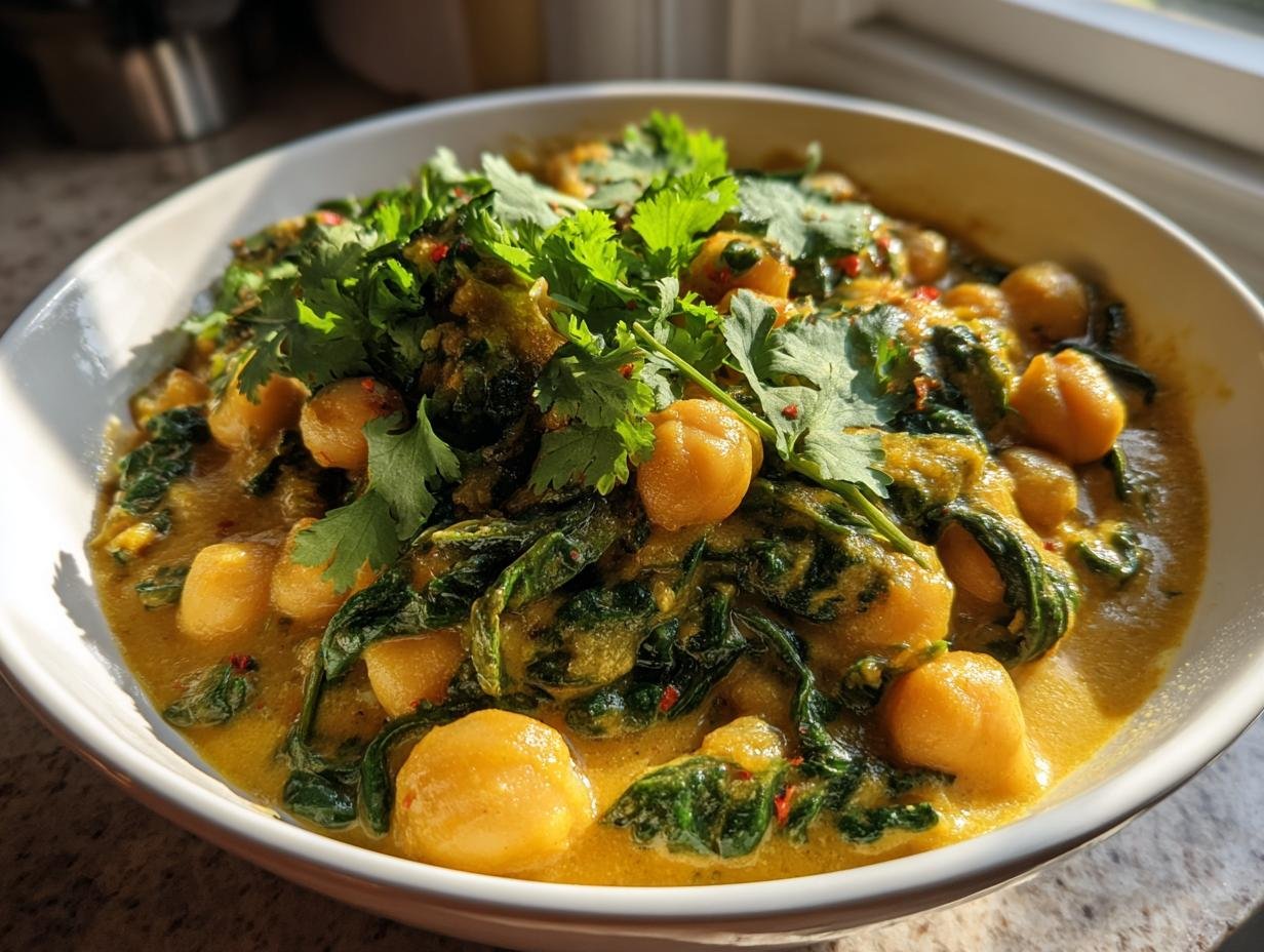 30-Minute Chickpea and Spinach Curry That’s Crazy Delicious ...